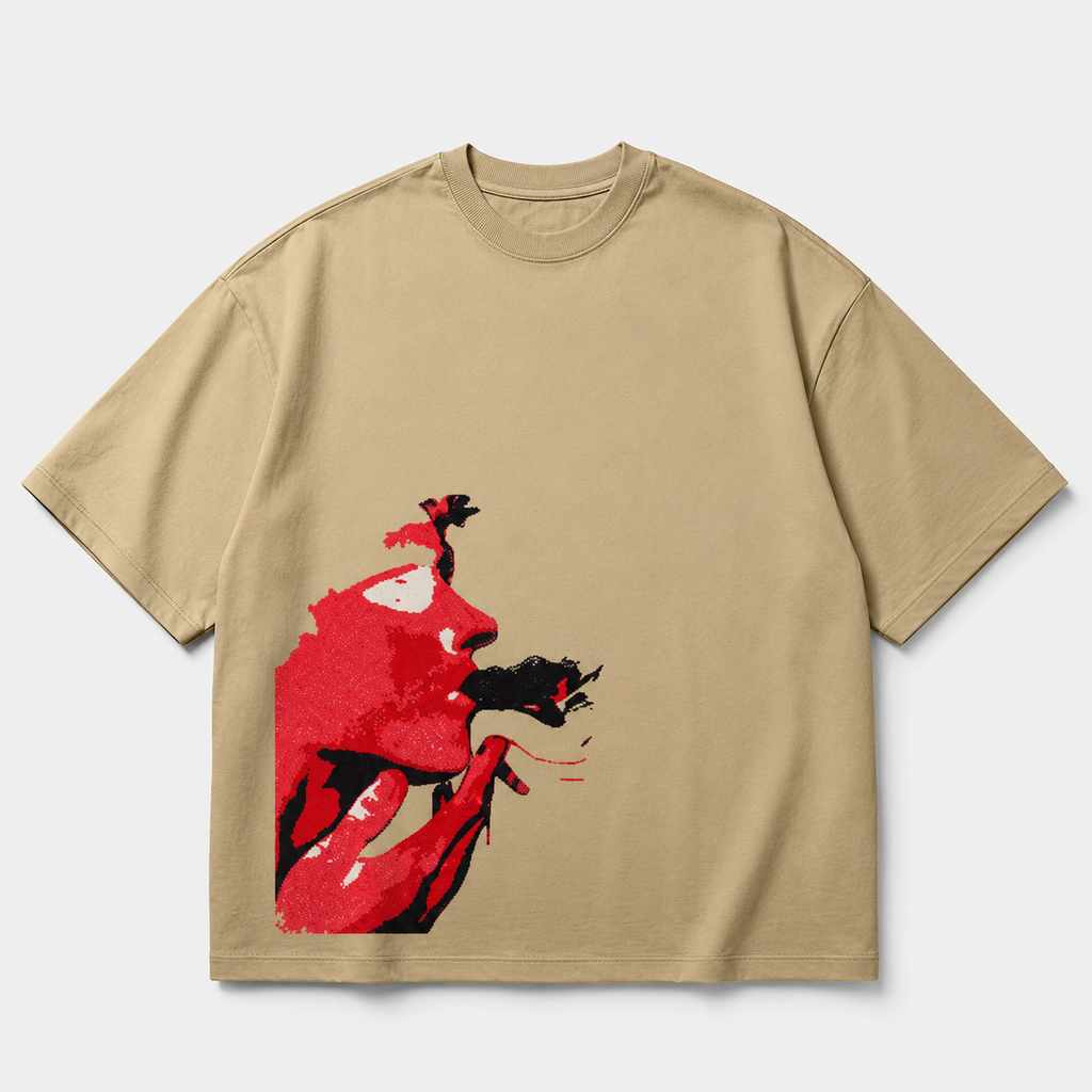 Scarlet Echo Men Oversized T-Shirt
