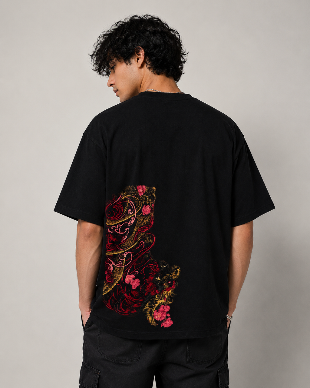 Crimson Oni™ Oversized Tee