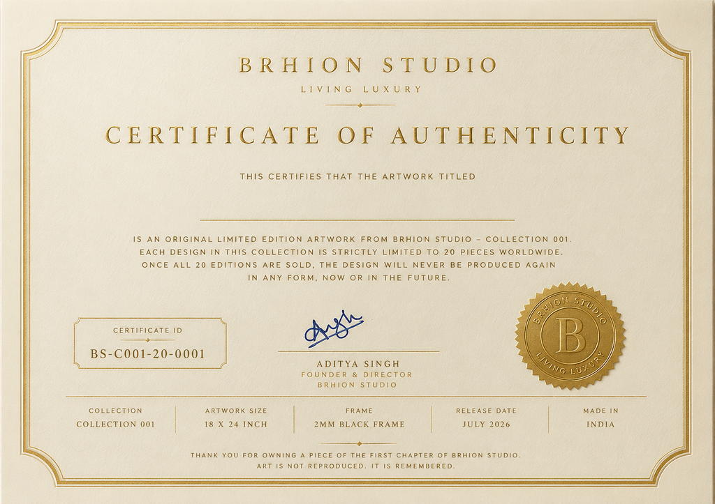 BRHION STUDIO COLLECTION 20