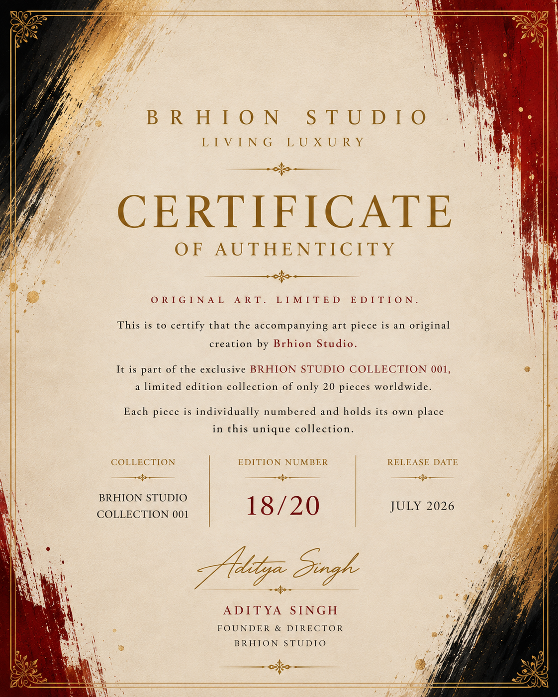 BRHION STUDIO COLLECTION 18