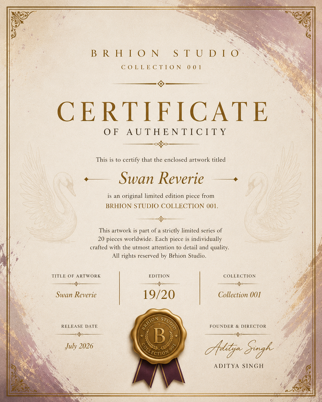 BRHION STUDIO COLLECTION 19