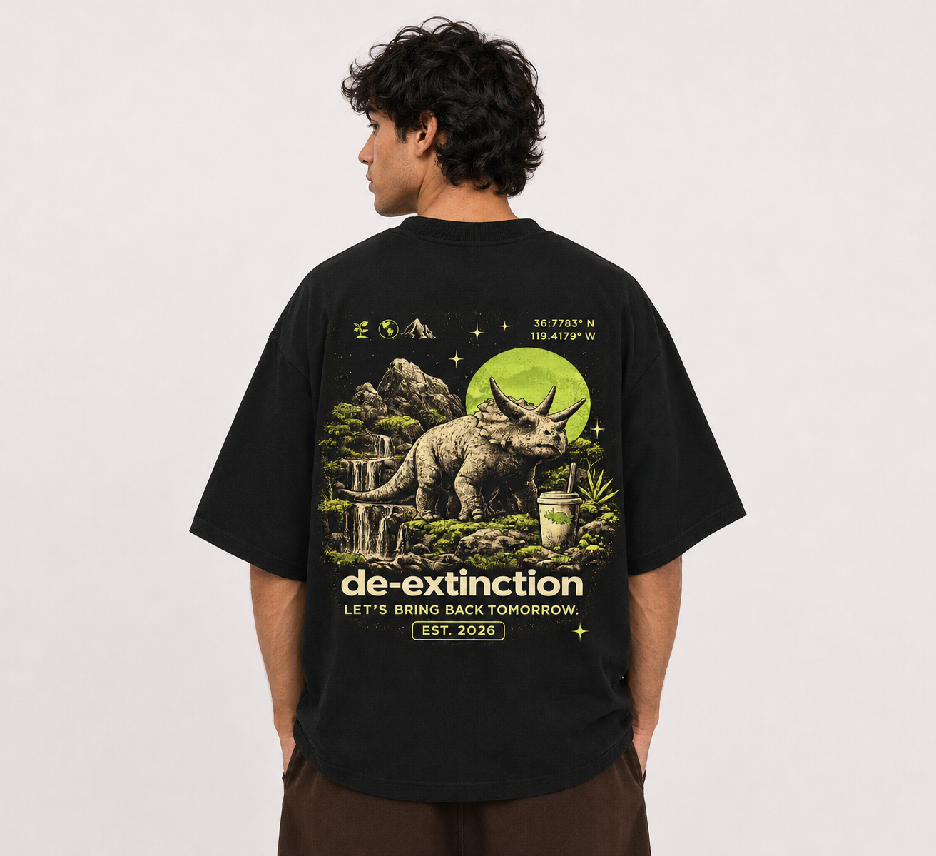 De-Extinction™ Oversized Tee