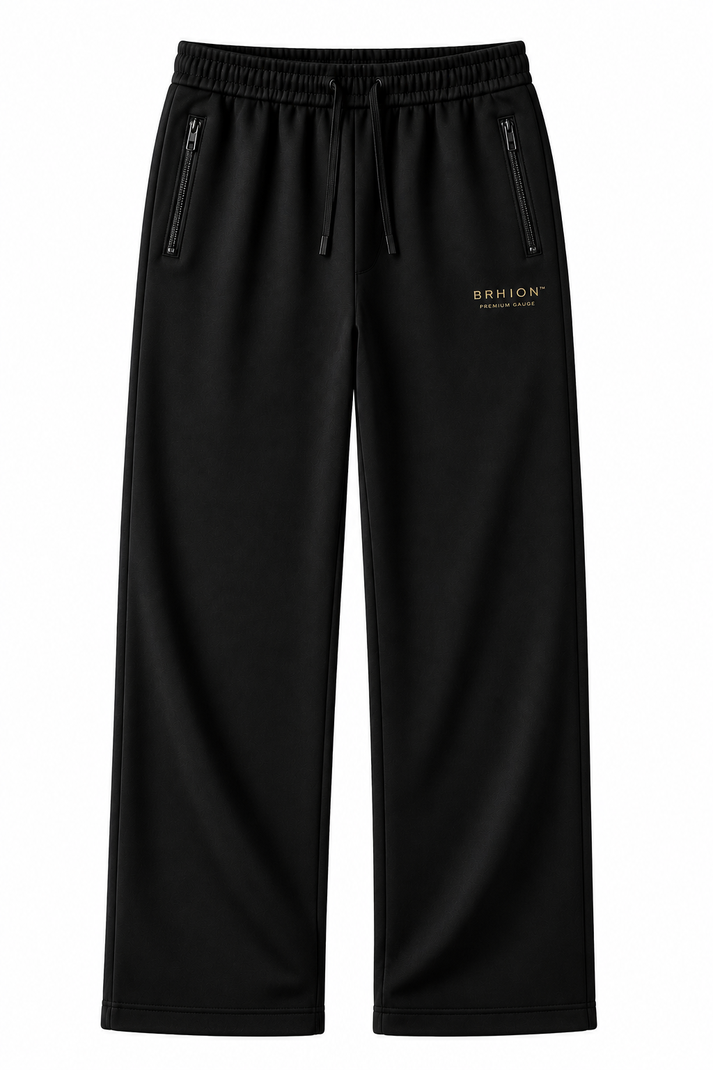 Black Premium Gauge Sweatpants