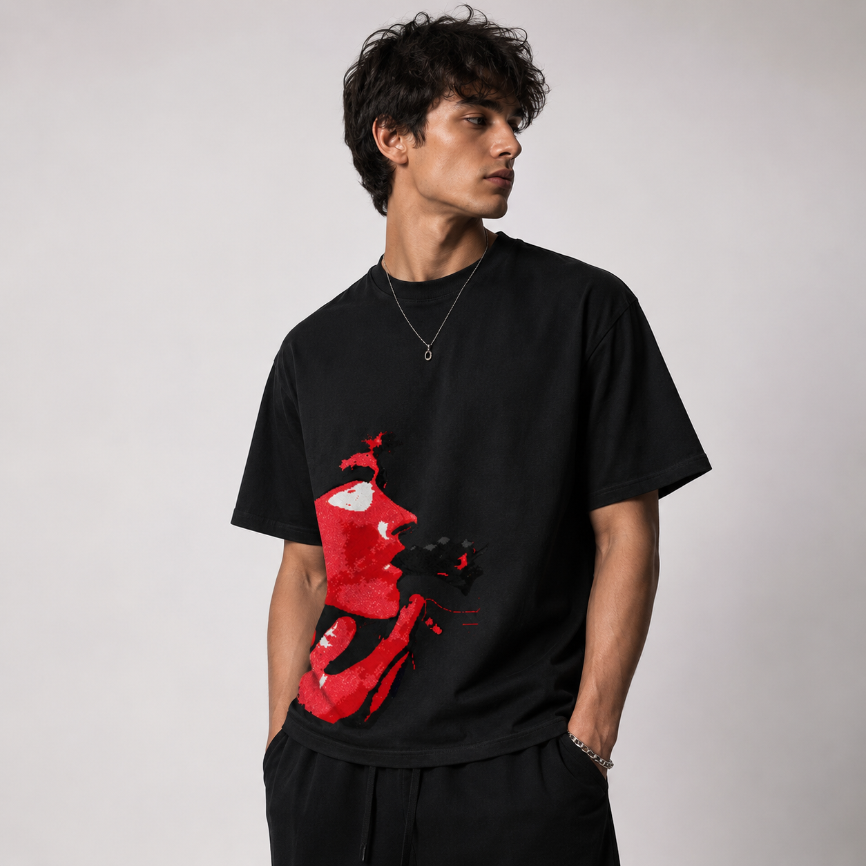 Scarlet Echo Men Oversized T-Shirt