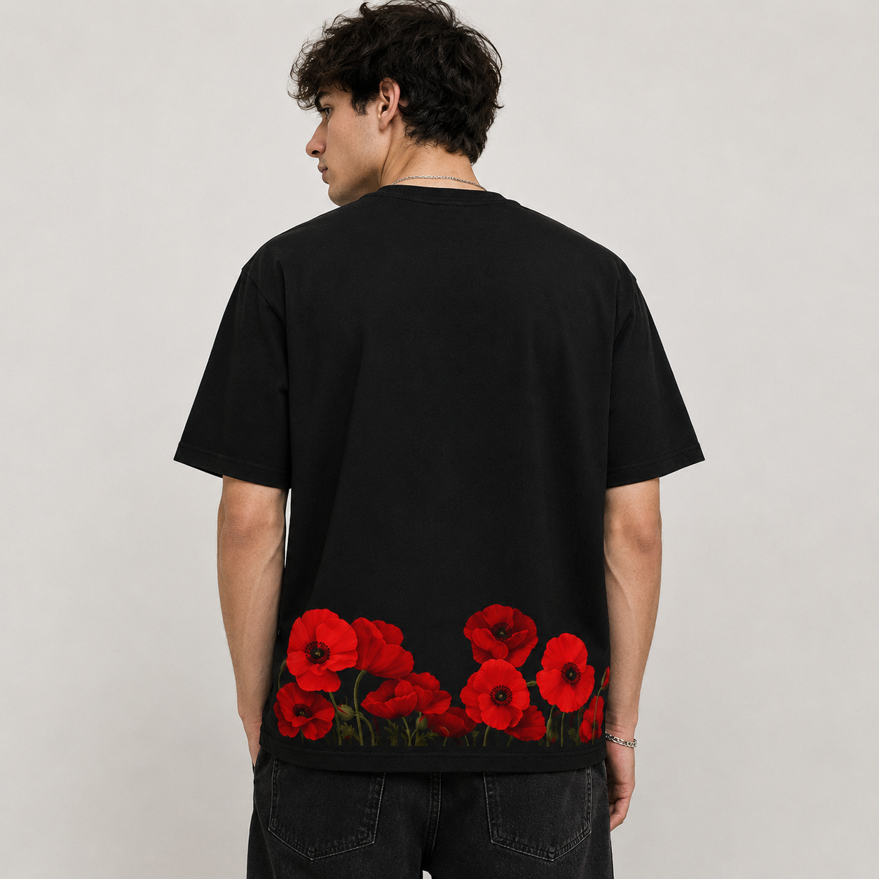 Scarlet Gaze™ Men Oversized T-Shirt