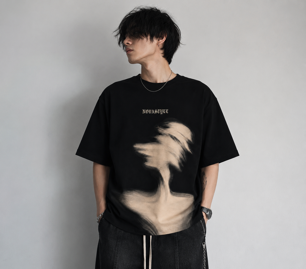 Noir Mirage™ Oversized Tee
