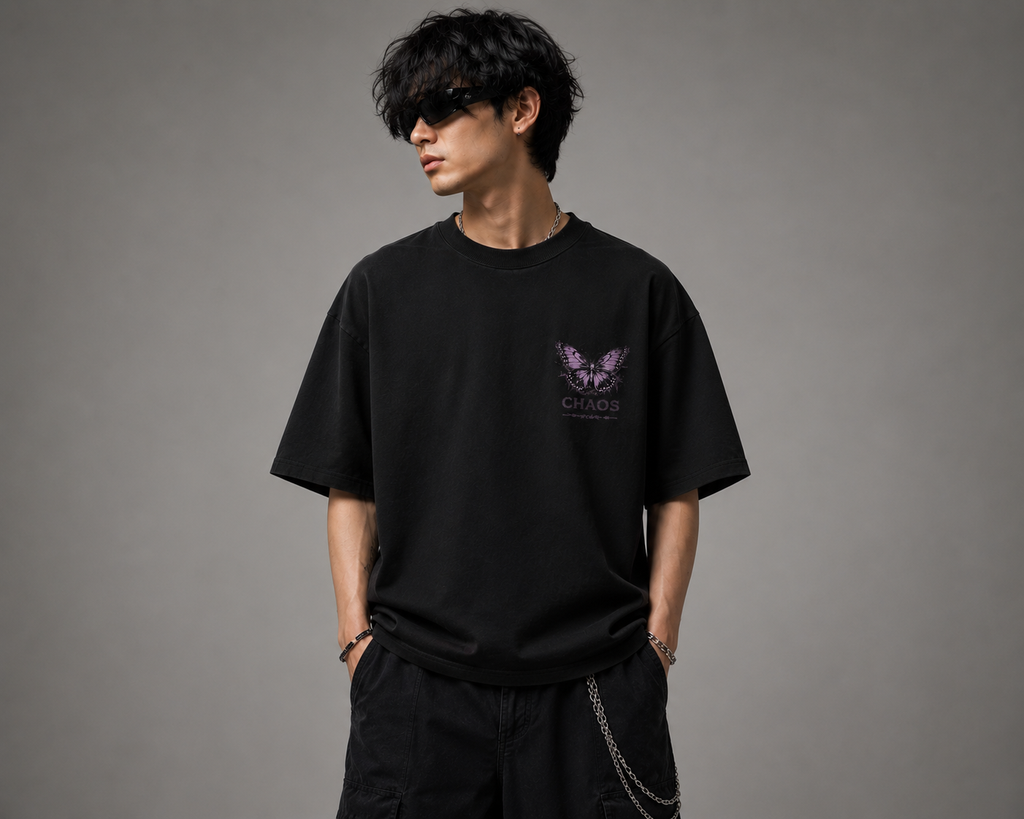 BRHION CHAOSX™ Men Oversized T-Shirt