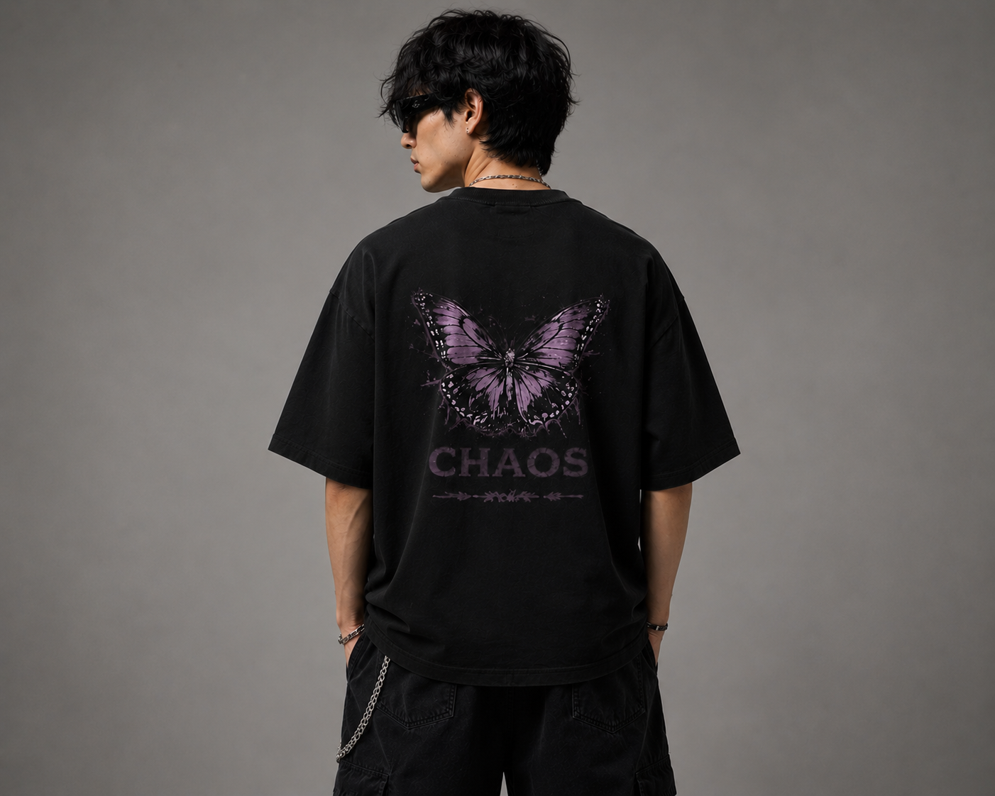 BRHION CHAOSX™ Men Oversized T-Shirt