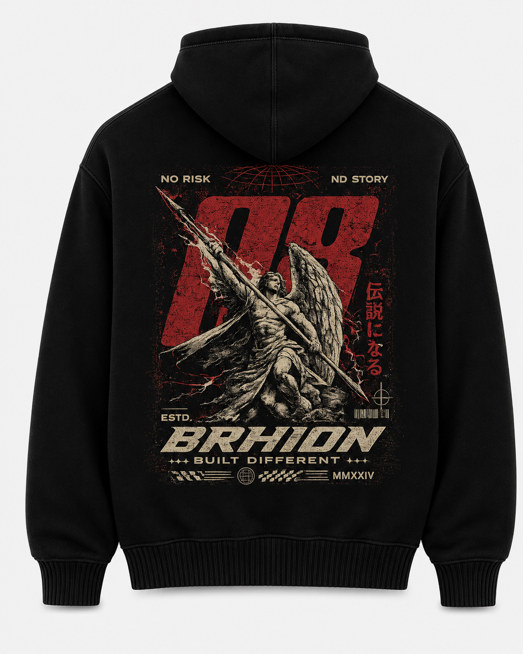 BRHION // THORNLINE HOODIE