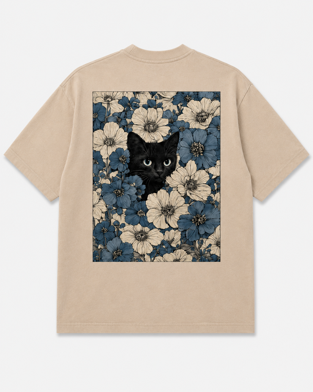 Midnight Bloom™ Oversized Tee
