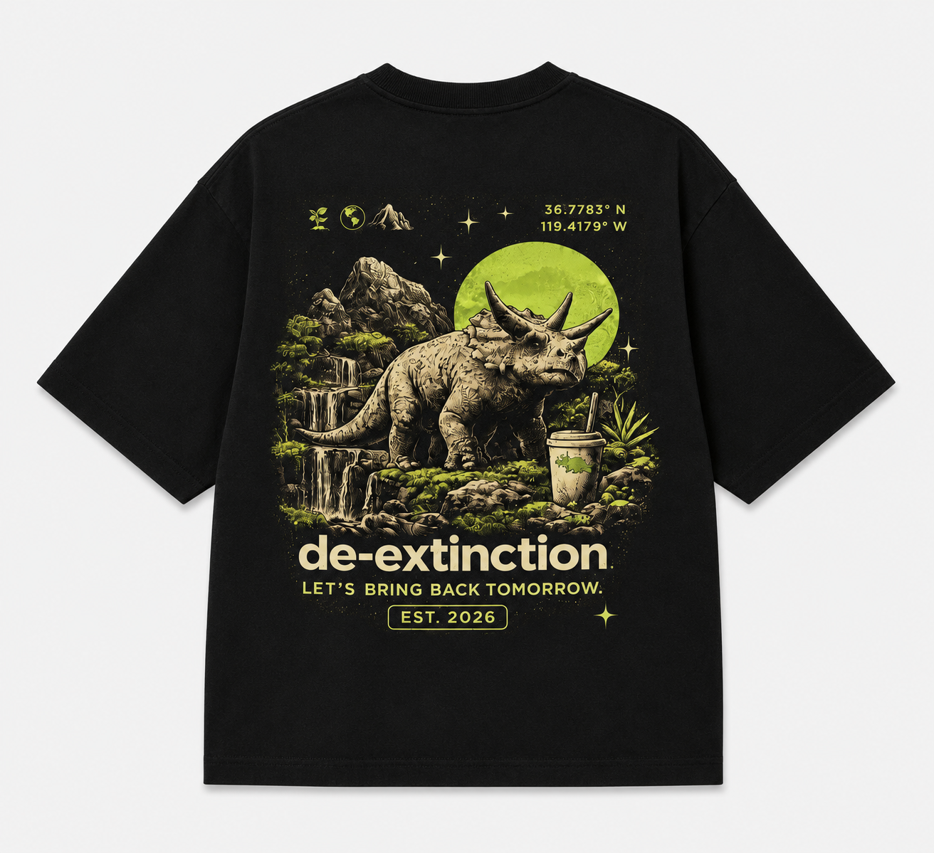 De-Extinction™ Oversized Tee