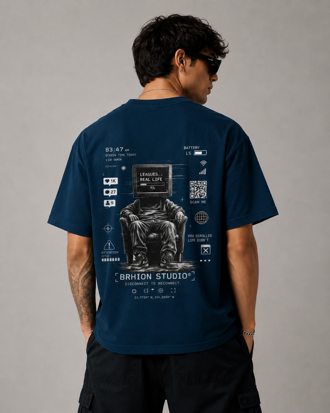 LOST IN THE FEED™ Oversized T-Shirt