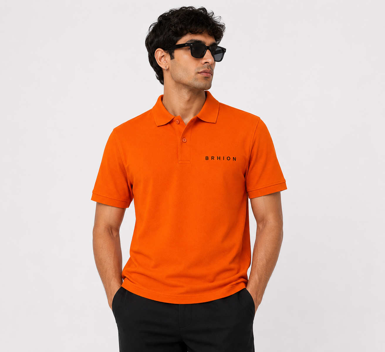 BRHION Ember Label Polo