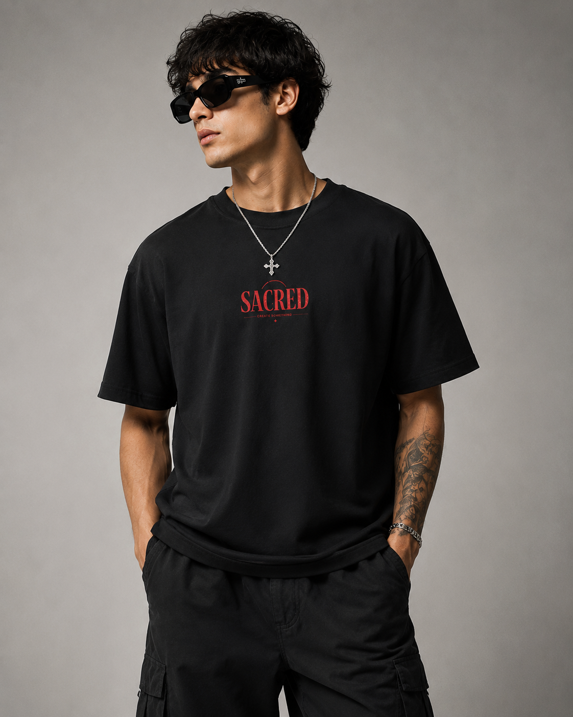 Sacred Guardian™ Oversized Tee